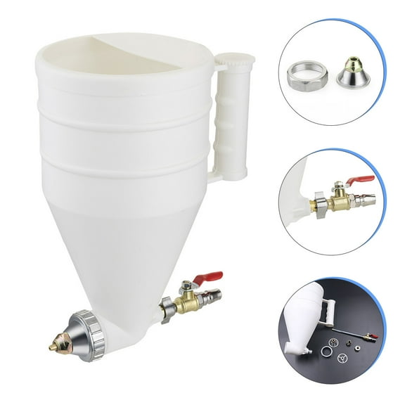 WHAMVOX Durable Paint Sprayer for Home Use with Precision PVC Alloy Construction and Large Atomization Area 0.5L