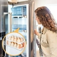 thumbnail image 1 of WHAMVOX Durable Plastic Egg Storage Box for Refrigerator Compact Size 12.5x8.3x5.1 Inches, 1 of 8