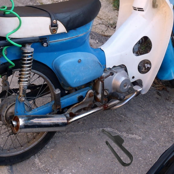 WHAMVOX Durable Plastic Motorcycle Swing Arm Chain Slider for Dirt Bike Black Easy Installation Stylish Design 6.5 inch