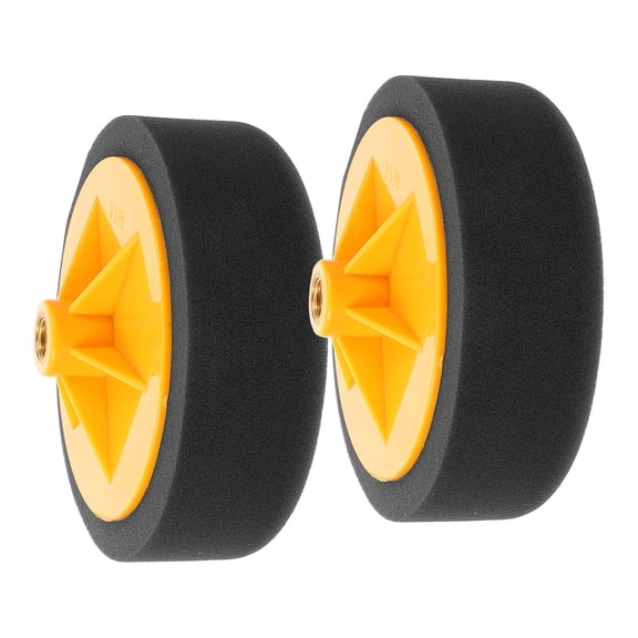 WHAMVOX Durable Sponge Polishing Pad for Car Waxing and Buffing 2pcs Multi Color Fits Various Tasks