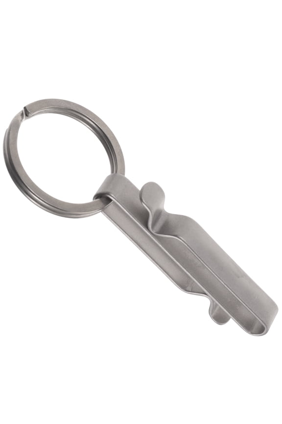 Duty Carabiner Keychain Titanium Key Clip Man Work 5.5X1.5cm