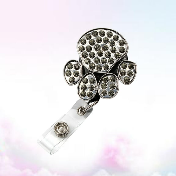 DECORNIJIA Metal Badge Clips Badge Reel Multi 1Set