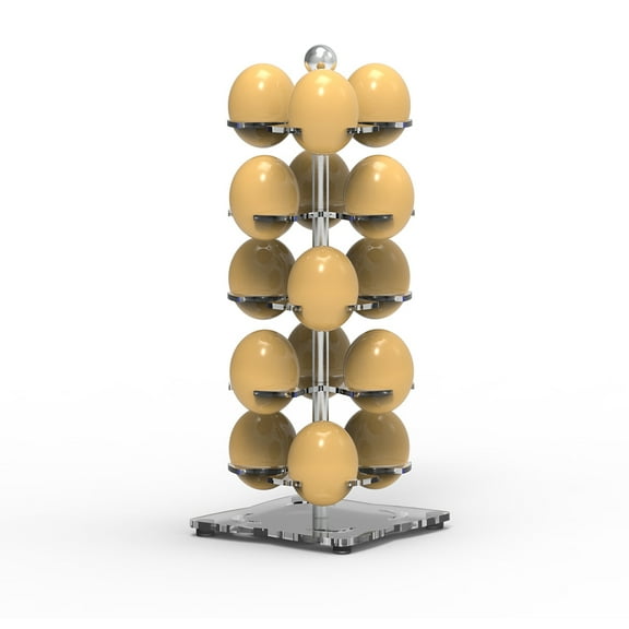 SEWCHICS Egg Stands Egg Holder Tree Transparent 1Pack