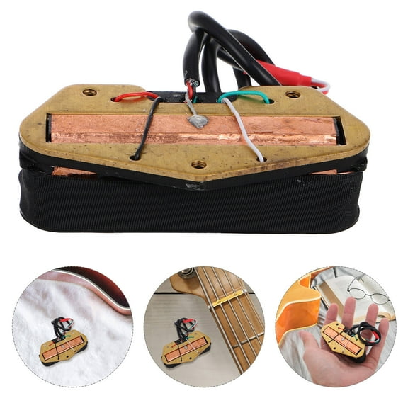 WHAMVOX Electric Guitar Pickups 1Set Dual Rail Humbucker for Rock and Metal Music with Advanced Design