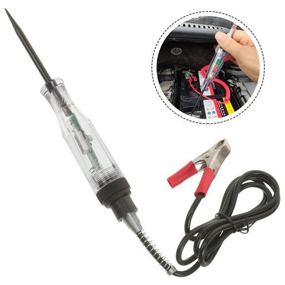 WHAMVOX Electric Tester with Spring Wire for Voltage Testing Sturdy PC Iron Material 548