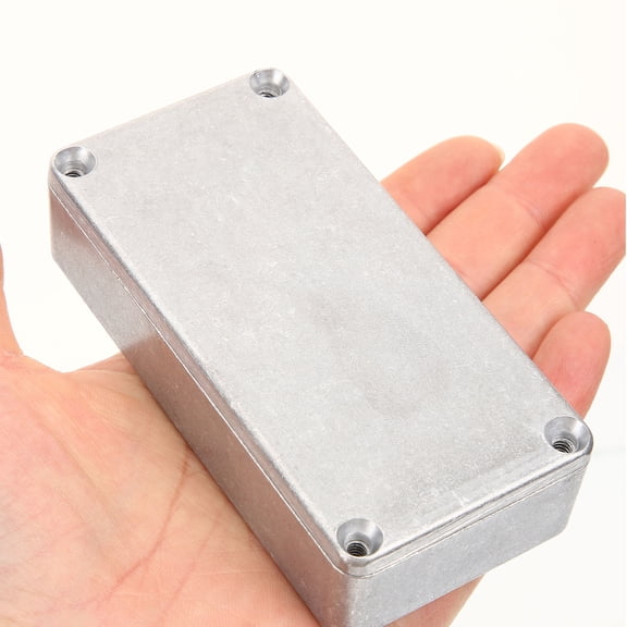 WHAMVOX Aluminum Electrical Enclosure Guitar Pedal Case Effect Housing Protective Box