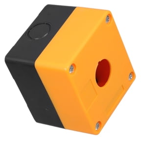 WHAMVOX 22mm Emergency Stop Control Box with Button, Outdoor Junction Box for Industrial Safety