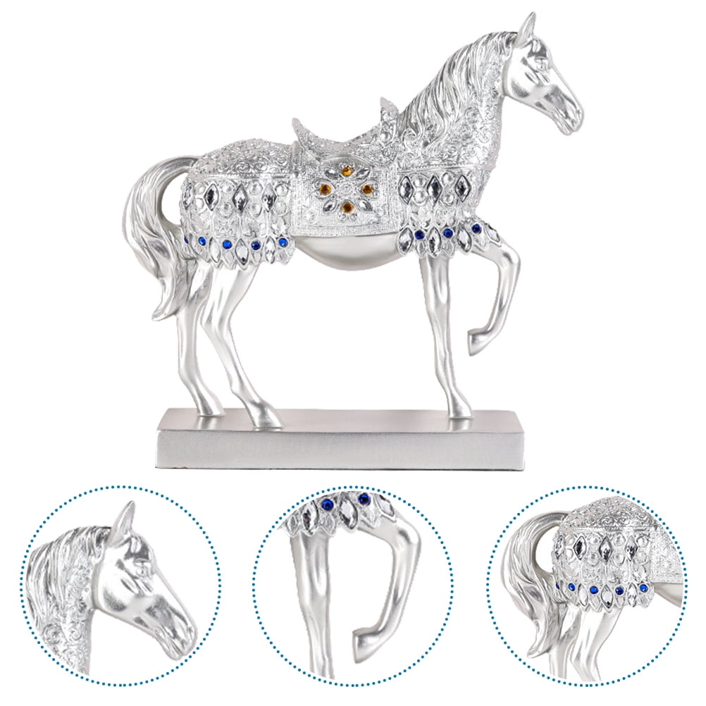 WHAMVOX  Equestrian Animal Ornaments Horse Decor Bedside Table Decoration
