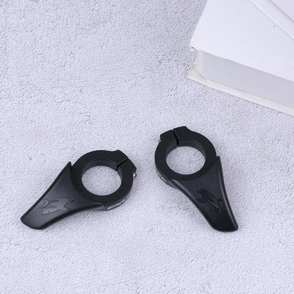 WHAMVOX Ergonomic Bike Handlebar for Road Use Made of PC Glassfiber Black Lightweight and Scratch Resistant 1 Pair