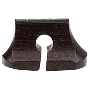 WHAMVOX Wooden Erhu Bridge Replacement Part Coffee Color Sturdy Instrument Accessory
