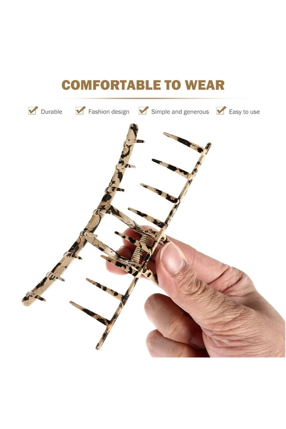 Eve Leopard Print Hairpin Hairdressing Accessories Woman