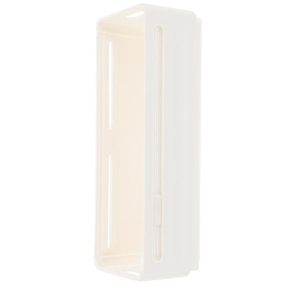 WHAMVOX Expandable Organizer Retractable Plastic Storage Box for Kitchen Vanity 1Set 19.7X3.9X3.1in Beige