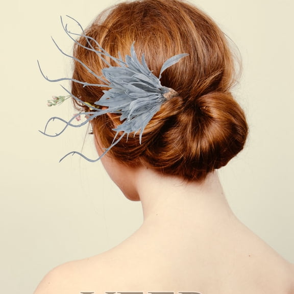 WHAMVOX Exquisite Vintage Flower Hair Stick For Women Vintage Hair Stick Flower Hairpin Stick Retro Style Hair Chopstick For Women