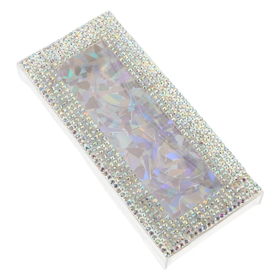 WHAMVOX Eyelash Storage Box Eyelash Holder Extension Tool Makeup Organizer False Eyelashes Glue Pallet Holder Eye Lashes Close-Packed Display