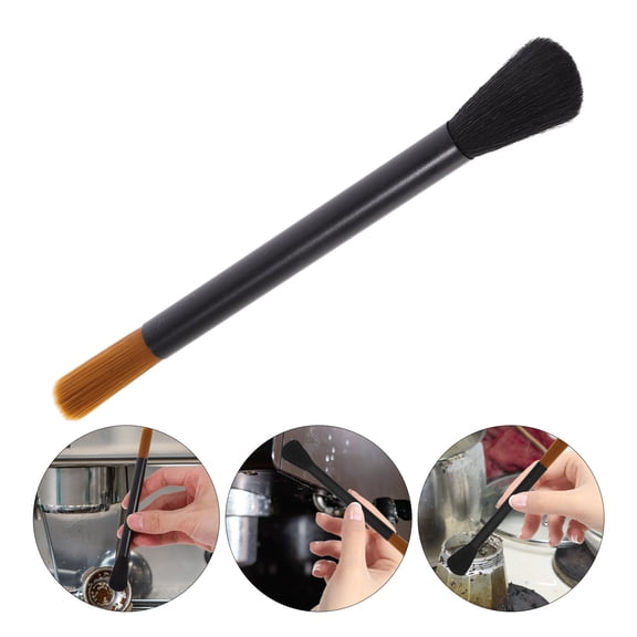 WHAMVOX FRCOLOR 1 Set Coffee Machine Cleaning Brush Double End Design For Espresso Grinder Cleaning Tools