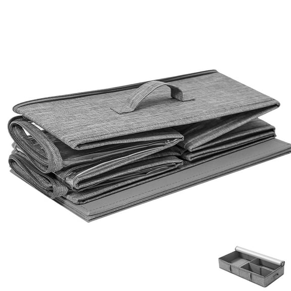 LITINKIMI T-Shirt Organizer Storage Organizer Grey Cationic Cloth 1Pcs