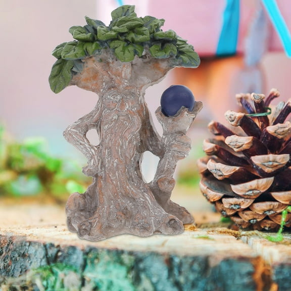 WHAMVOX Fairies Figurines Extra Large Aquarium Decorations Small Halloween Tree Garden Statue