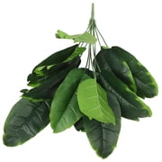 WHAMVOX Fake Banana Tree Leaves Simulated Leaf Green Planting