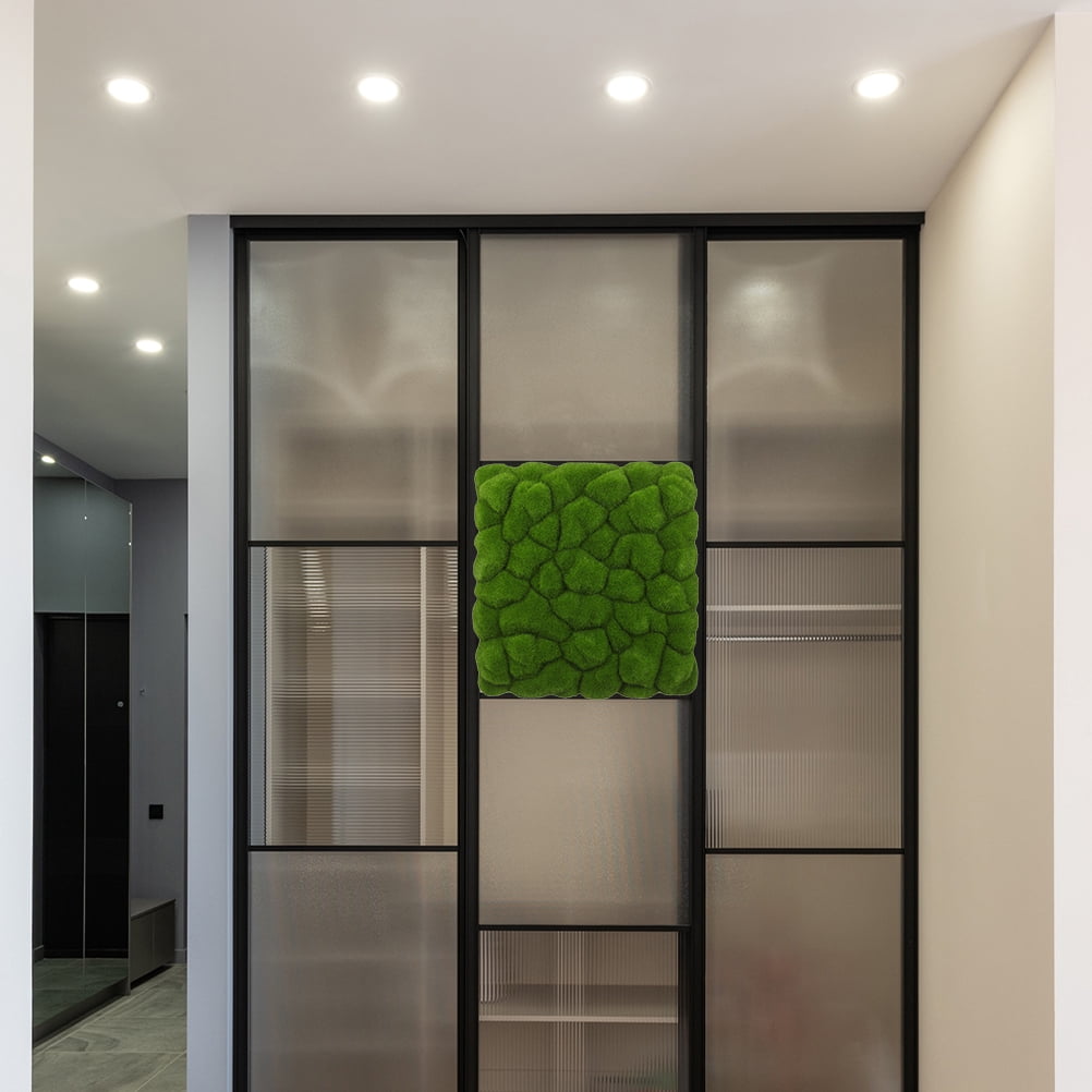 WHAMVOX Fake Moss Panel Flocking Realistic Artificial Moss Sheet For ...