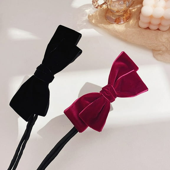 WHAMVOX Fashion Hair Bun Maker for Women Assorted Color Fabric Hair Donut Shaper for Thick and Thin Hair