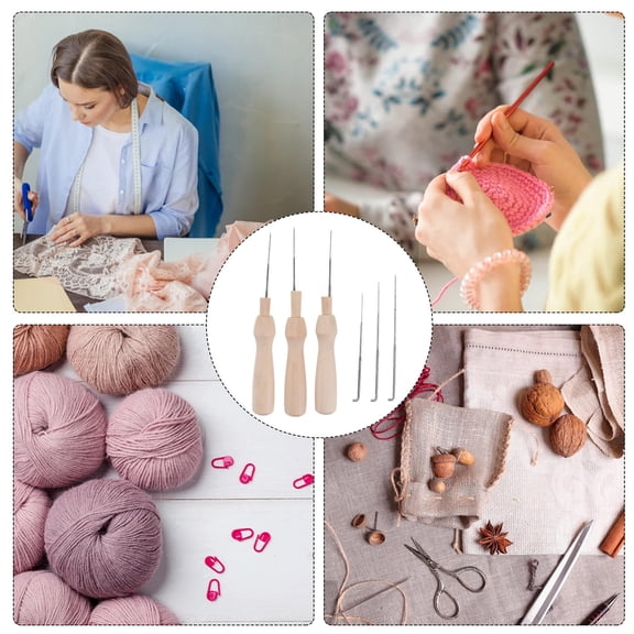 WHAMVOX Felting Tools 60Pcs Felting Needles Set for Craft Projects and DIY Activities