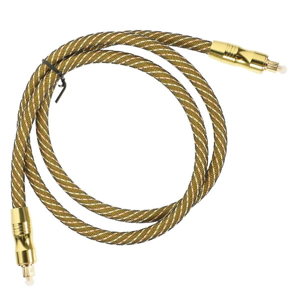 WHAMVOX Fiber Optical Cord Cable Digital Audio Gold-plated