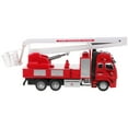 thumbnail image 1 of WHAMVOX Fire Fighting Truck Emergency Vehicle Fire Truck Model Toy Kids Pull-back Vehicle Model, 1 of 8