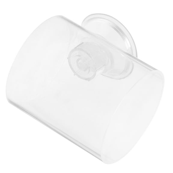 WHAMVOX Fish Feeding Holder Floating Feeder Circle with Suction Cup Betta Fish Food Dispenser