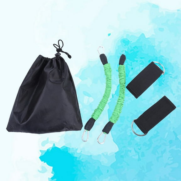 WHAMVOX Fitness Workout Ankle Resistance Bands Leg Training Resistance Band and Agility Training Tool Fitness Equipment Home Gym Yoga Workout (Green)