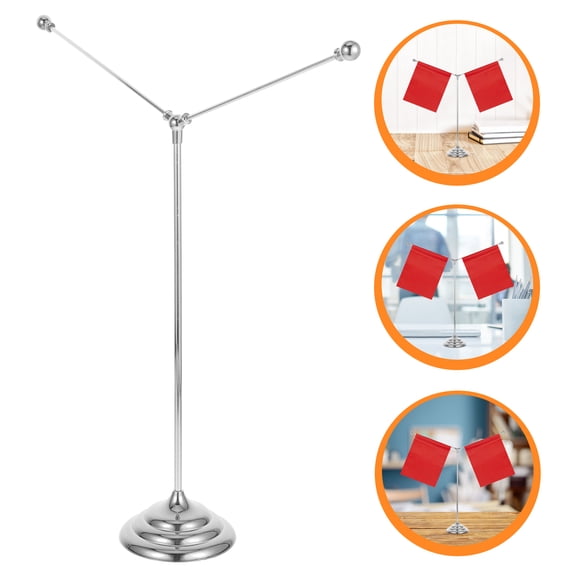 WHAMVOX Desk Flag Holder Indoor Office Stable for Any Arrangement