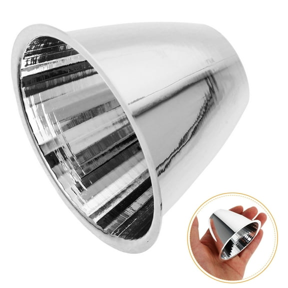 WHAMVOX Flashlight Reflector Cup Led Replacement Metal Reflector Flashlight Repair Spotlight Fixture Shade Accessory For Various Indoor And Outdoor Scenarios