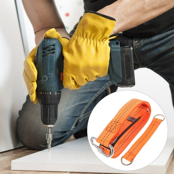 WHAMVOX Flexible Electric Drill Strap Screw Driver Sling Wrench Orange