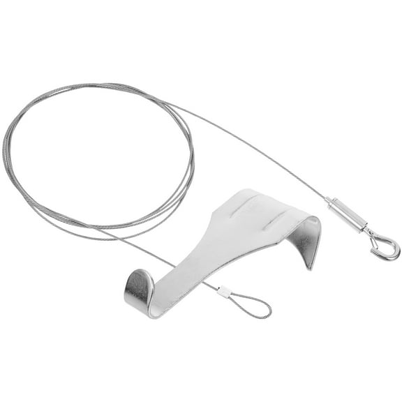 WHAMVOX Flexible Steel Picture Hanging Wire with Clips Drying Rack