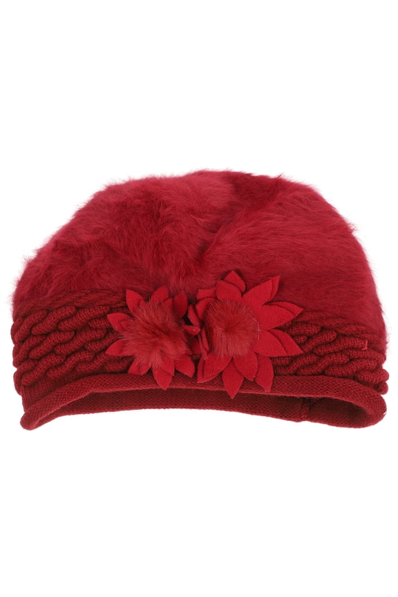 Flower Beret Charming Design Hat Outdoor Activities