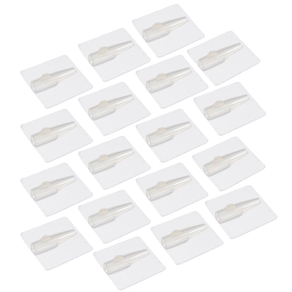 WHAMVOX Flower Bouquet Fixing Glue for DIY Transparent Plastic Adhesive Stickers 50 Pcs Practical Creative Packaging Materials