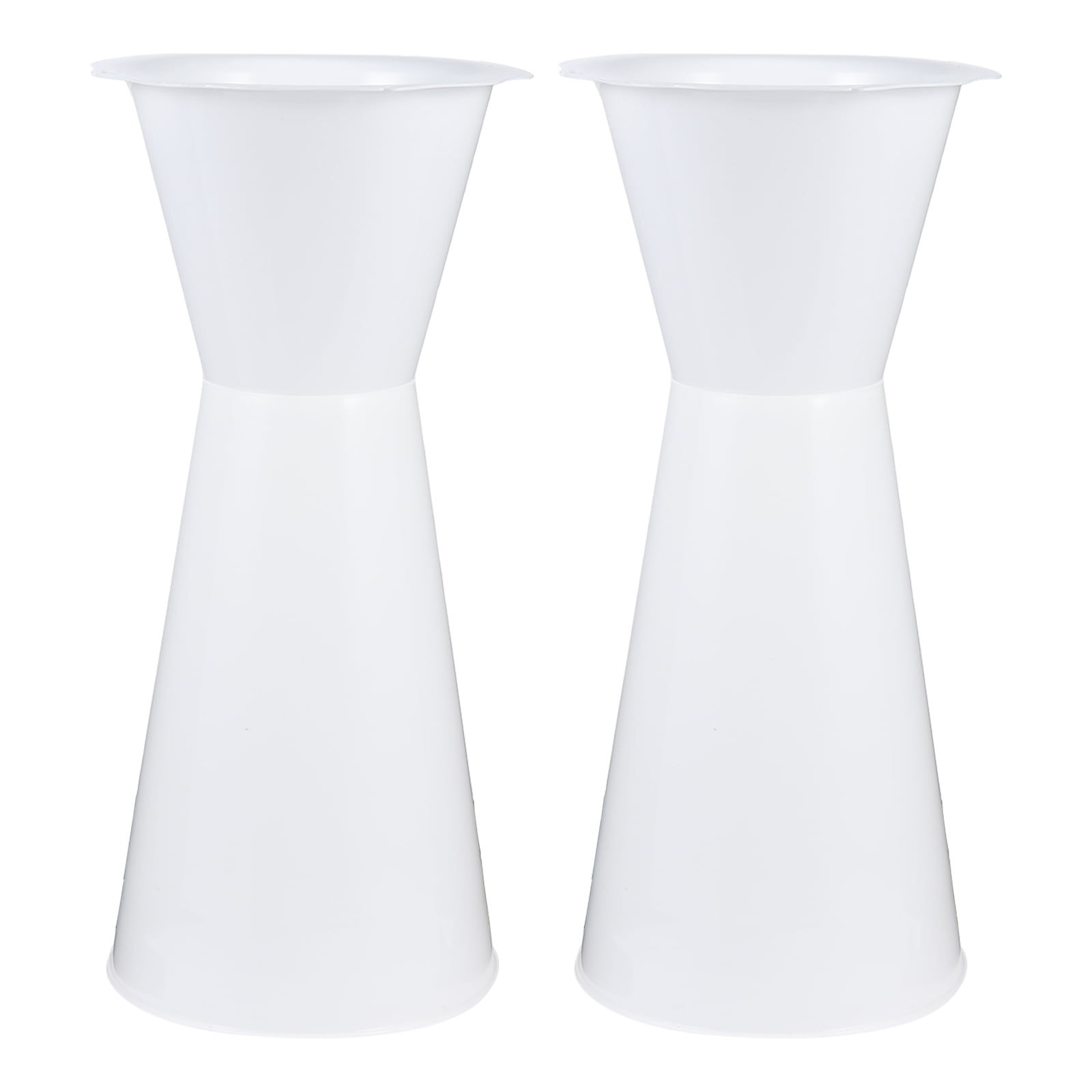 WHAMVOX  Flower Packaging Holders for Flowers Floral Containers Wedding Decor Bride White