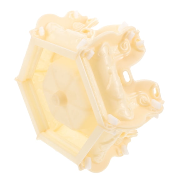 WHAMVOX Flower Pot Cement Molds Planter Pots Flowerpot Base