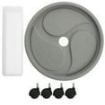 thumbnail image 1 of WHAMVOX  Flower Pot Tray Large Rolling Plant Cart with Hidden Wheels Plants, 1 of 8