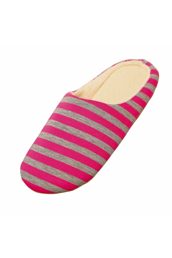 Washable Slippers For Women Cotton Slippers Rosy 1 Pair Size 36/37