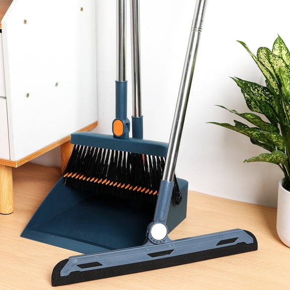 WHAMVOX Foldable Dust and Broom Folding Set Dad Office