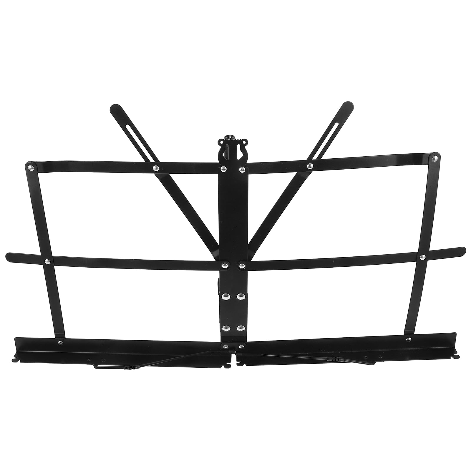 WHAMVOX Foldable Music Sheet Stand Sturdy Iron Document Holder for Kitchen Use .5 x 8.3 inches