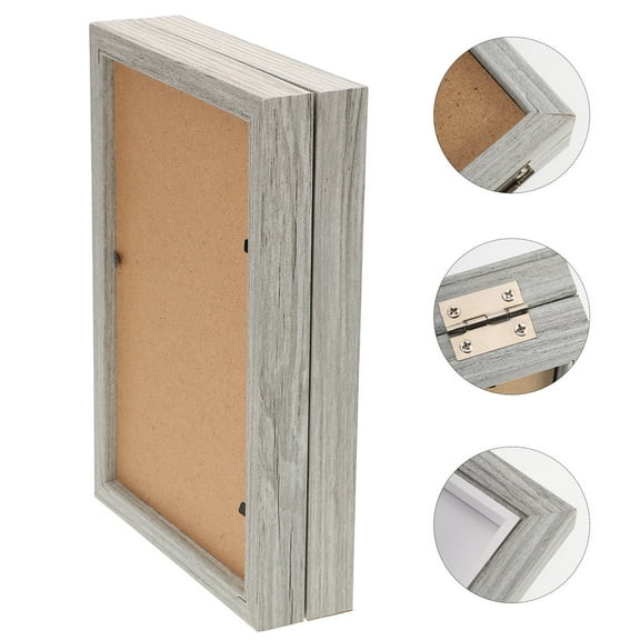 WHAMVOX Foldable Picture Frame Photo Frame Desktop Folding Picture Display Frame Desktop Decor