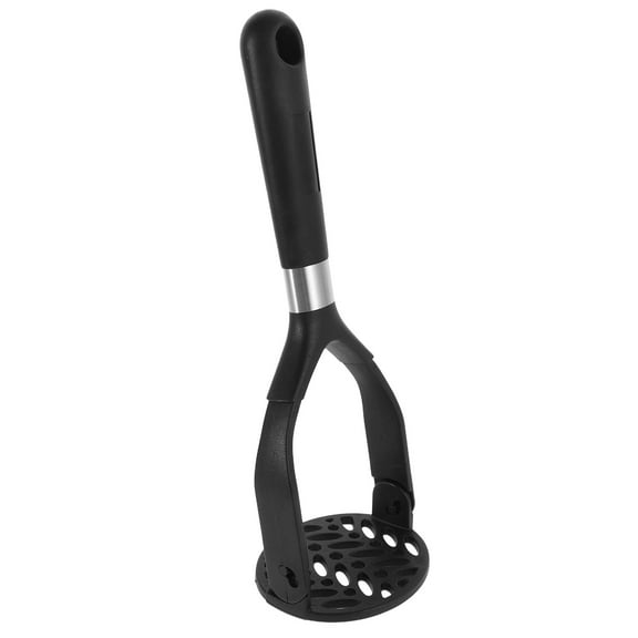 WHAMVOX Heavy Duty Potato Masher With Black Handle Foldable Food Masher Avocado Masher For Mashing Potatoes Fruits And Preparing Baby Food