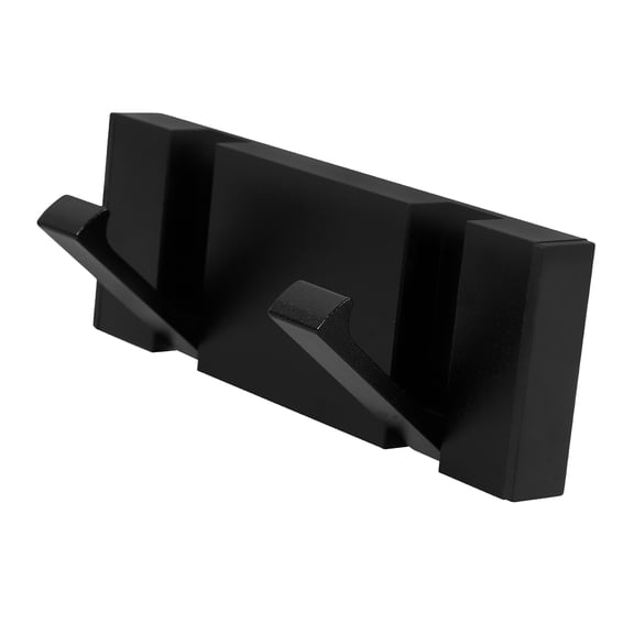 WHAMVOX Foldable Wall Hook for Home Use Made of Strong Aluminium Alloy Black Color Supports Heavy Items 4