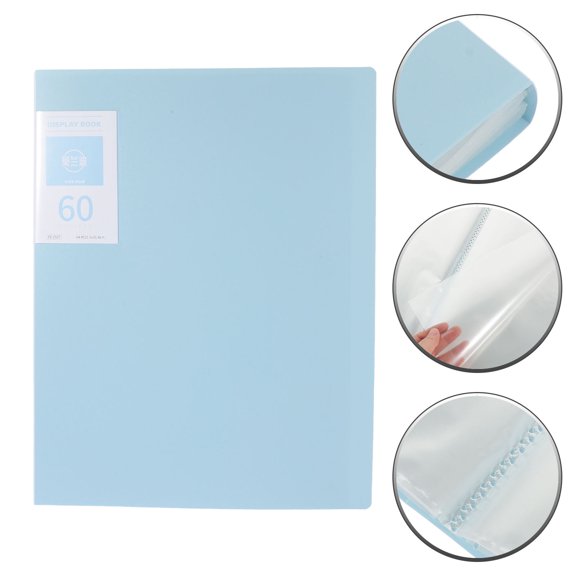 WHAMVOX Folder Hanging File Folders Organizer Organizers and Storage Blue