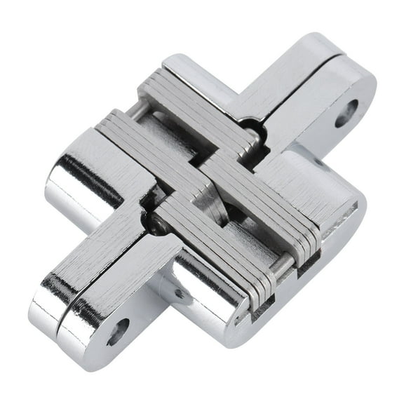 WHAMVOX Folding Door Hinge Rust Proof Hinges Shutters for Cabinet Doors Silver