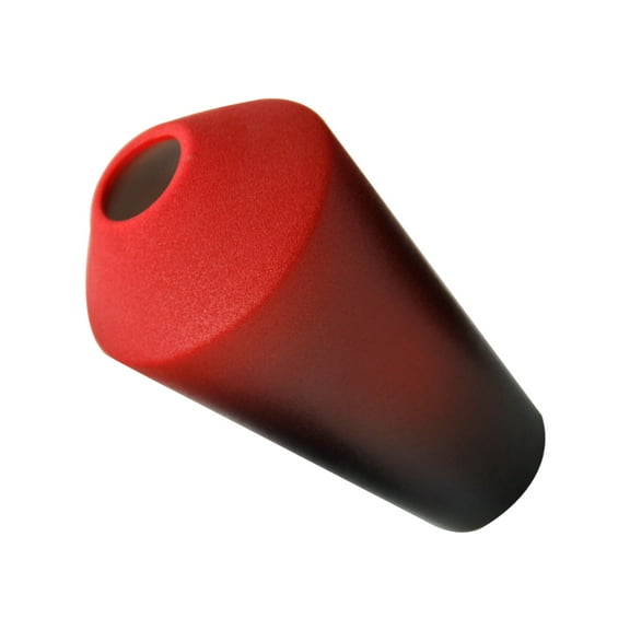 DECORNIJIA Unique Flower Vase Red Gradient Ceramic 1Set Home Adornment Elegant Design