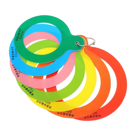 KHBUAB Fruit Grading Circle Grading Caliper Plastic 1 Set
