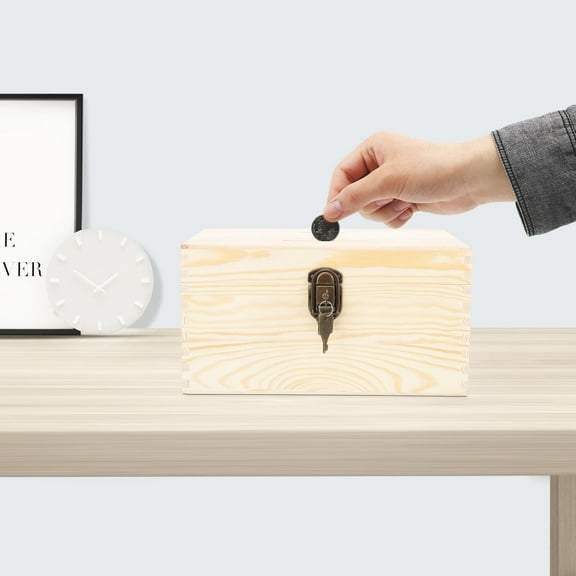 WHAMVOX  Fundraising Case Goth House Decor Donation Boxes for Collection Miss