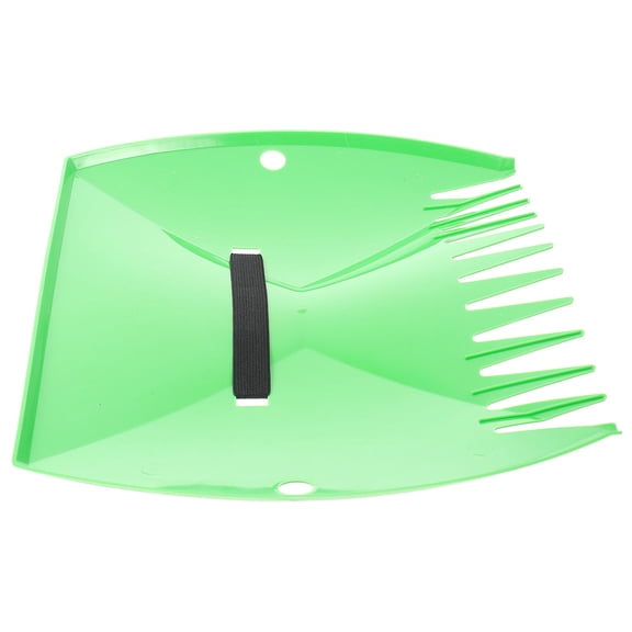 HOOWIFFY Small Rake for Gardening Plastic Green Gardening Tools Garden 1Pack
